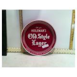 HEILEMANS OLD STYLE VINT. METAL BEER TRAY