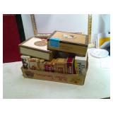 **COLLECTION OF VINT. CIGAR BOXES