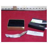 ZIPPO Z7200 CUT ABOUT KNIFE IN BOX NEVER USED