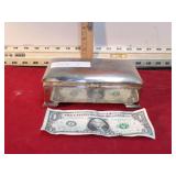 SILVER PLATED TRINKET BOX