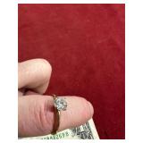 MARKED 10K GOLD RING 2G SIZE 8