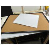 **2 WHITE BOARDS & BULLETIN BOARD