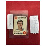 1968 JAMES FREGASE CARD