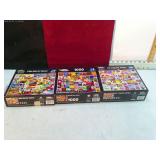 **3 1000 PIECE PUZZLES