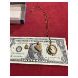 GOLD FILLED CAMEO NECKLACE & 2 LOCKETS