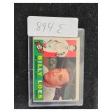 1960 TOPPS BILLY LOES CARD