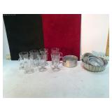 **VINT. KITCHEN GLASS & METAL WARE