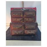 *ANTIQUE TRAMP ART JEWELRY BOX BEAUTIFUL 1 OF 1