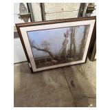 **LG. PICTURE WOMAN W/ GEESE