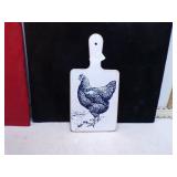 WOODEN ROOSTER CUTTING BOARD