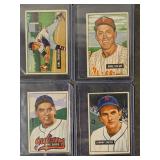 4 - 1951 BOWMAN BASEBALL CARDS