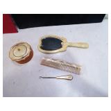 4PCS CELLULOID DRESSER SET