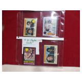 4 WALTER PAYTON CARDS