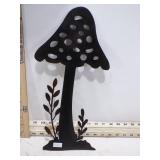 METAL WALL HANGING MUSHROOM NEW W/ TAGS