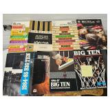 9 BIG TEN YEARBOOKS