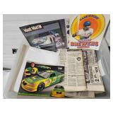 *VINT. PAPERS & MARK MARTIN AUTO & MORE