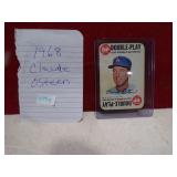 1968 CLAUDE OSTEEN CARD