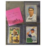 3 - 1951 BOWMAN BASEBALL CARDS