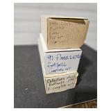 *3 BOXES FOOTBALL CARDS