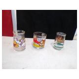 3 CHARACTER GLASSES