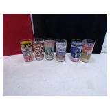 *6 KENTUCKY DERBY GLASSES FROM 1970'S