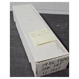 APPEARS COMPLETE 1986 TOPPS BASEBALL