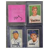3 - 1953 BOWMAN BASEBALL CARDS