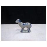 CERAMIC POTTERY LAMB BEAUMONT BRO'S POTTERY