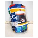 THE BIG ONE PLUSH THROW NEW