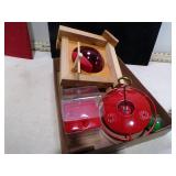 *3 HUMMINGBIRD FEEDERS