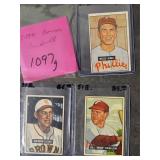 3 - 1951 BOWMAN BASEBALL CARDS