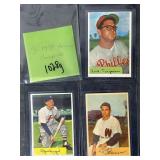 3 - 1954 BOWMAN BASEBALL CARDS