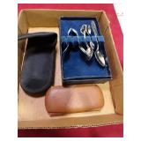 KNIFE, SILVER & GOLD PLATE ITEMS