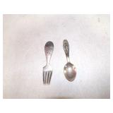 MICKEY MOUSE & PUSS N BOOTS SPOONS