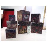 **NESTING ROOSTER BOXES
