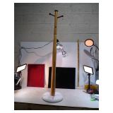 **BASEBALL BAT COAT RACK