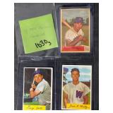 3 - 1954 BOWMAN BASEBALL CARDS