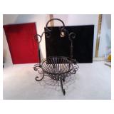 **METAL BASKET NEW W/ TAGS