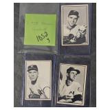 3 - 1953 BOWMAN BASEBALL CARDS