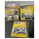 3 HOCKEY STARTING LINE UP FIGURES