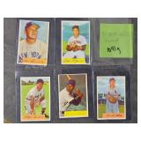 5 - 1954 BOWMAN BASEBALL CARDS