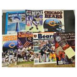 7 CHICAGO BEARS YEARBOOKS & MORE