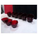 **15 RUBY RED CUPS