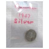 1957 SILVER QUARTER
