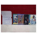 6 BARRY SANDERS CARDS