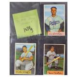 3 - 1954 BOWMAN BASEBALL CARDS