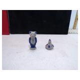 BEAUMONT BRO'S POTTERY CHICKEN & BEAR 1 AS IS