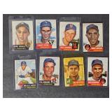 8 - 1953 TOPPS BASEBALL CARDS