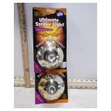2 NIP PUMPKIN MASTER STROBE LIGHTS