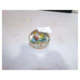 MILLEFIORI ART GLASS PAPERWEIGHT